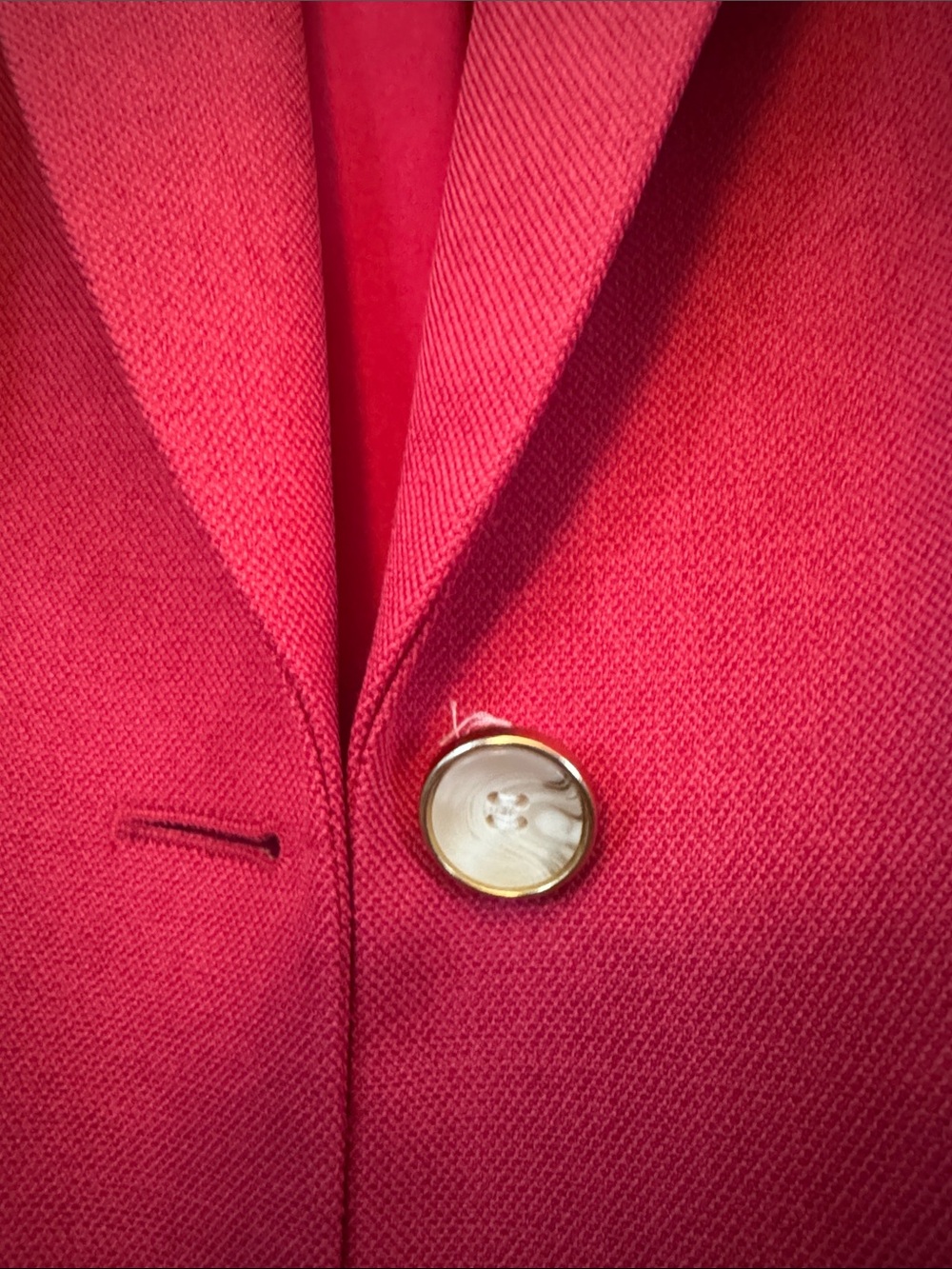 Preston & York Raspberry Pink Single-Button Blazer - Picture 2 of 5